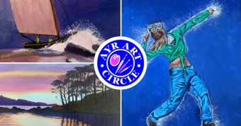 Ayr Art Circle Exhibition - The Cutty Sark Centre